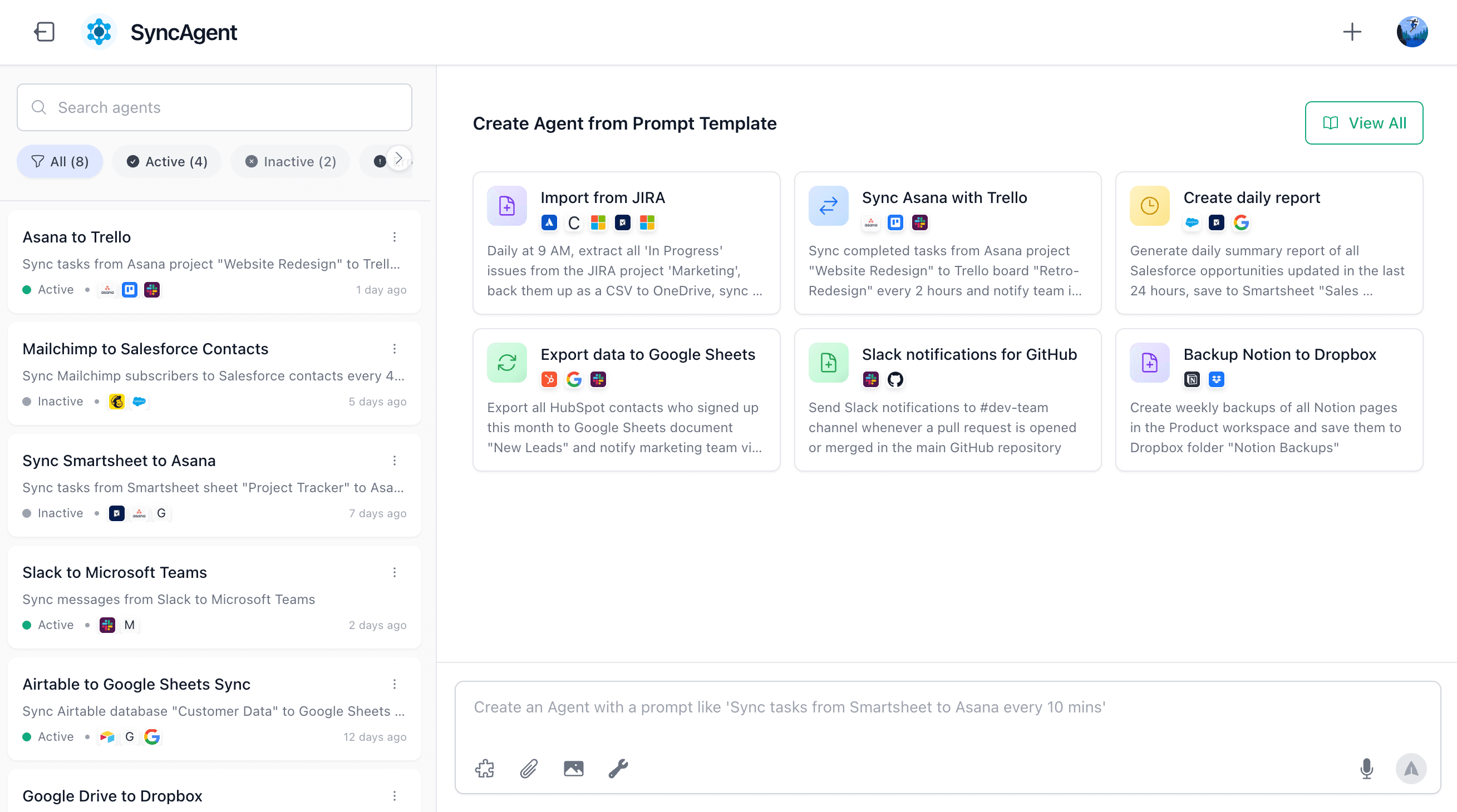 SyncAgent Platform Overview