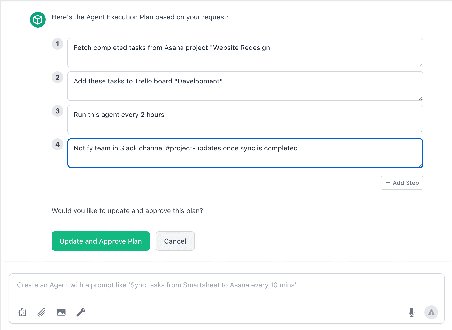 Step 03: Review and Approve